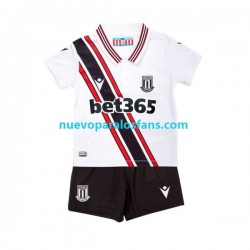 Camiseta de Fútbol Stoke City Niño Tercera 2022-2023 Manga Corta