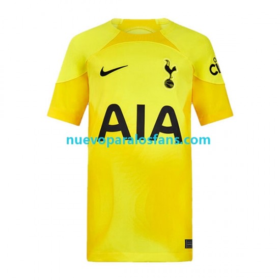 Camiseta de Fútbol Tottenham Hotspur Portero Hombre Casa 2022-2023 Manga Corta