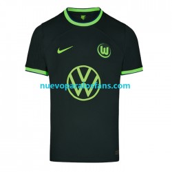 Camiseta de Fútbol VfL Wolfsburg Hombre Exterior 2022-2023 Manga Corta