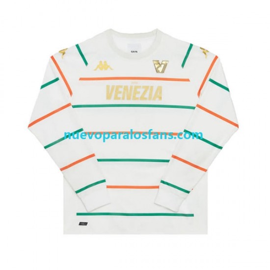 Camiseta de Fútbol Venezia Hombre Exterior 2022-2023 Manga Larga