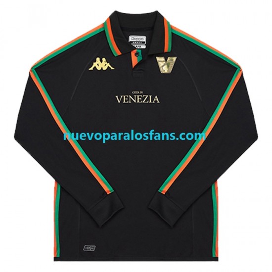 Camiseta de Fútbol Venezia Hombre Casa 2022-2023 Manga Larga