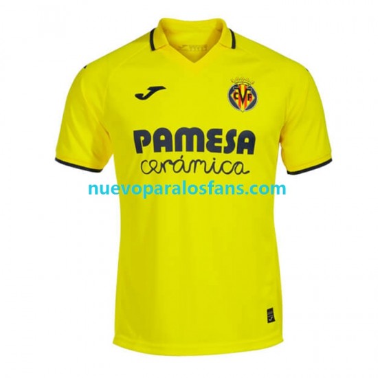 Camiseta de Fútbol Villarreal CF Hombre Casa 2022-2023 Manga Corta