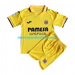 Camiseta de Fútbol Villarreal CF Niño Casa 2022-2023 Manga Corta