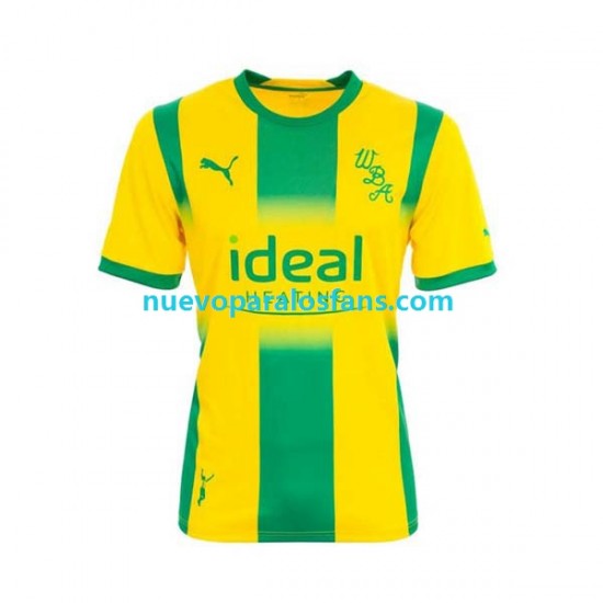 Camiseta de Fútbol West Bromwich Albion Hombre Exterior 2022-2023 Manga Corta