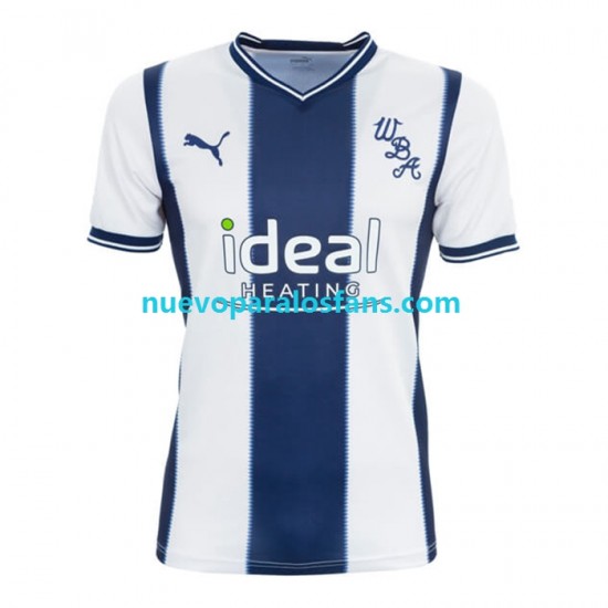 Camiseta de Fútbol West Bromwich Albion Hombre Casa 2022-2023 Manga Corta