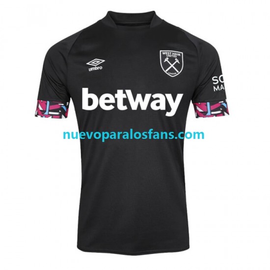 Camiseta de Fútbol West Ham United Hombre Exterior 2022-2023 Manga Corta