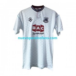 Camiseta de Fútbol West Ham United Retro Hombre Exterior 1989-1990 Manga Corta