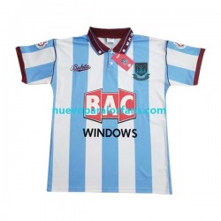Camiseta de Fútbol West Ham United Retro Hombre Exterior 1991-1992 Manga Corta