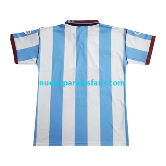 Camiseta de Fútbol West Ham United Retro Hombre Exterior 1991-1992 Manga Corta