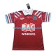 Camiseta de Fútbol West Ham United Retro Hombre Casa 1991-1992 Manga Corta