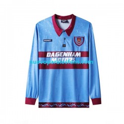 Camiseta de Fútbol West Ham United Retro Hombre Casa 1995-1996 Manga Larga