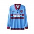 Camiseta de Fútbol West Ham United Retro Hombre Casa 1995-1996 Manga Larga