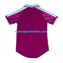 Camiseta de Fútbol West Ham United Retro Hombre Casa 1999-2001 Manga Corta