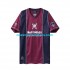 Camiseta de Fútbol West Ham United Iron Maiden Retro Hombre Exterior 2011 Manga Corta