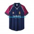 Camiseta de Fútbol West Ham United Iron Maiden Retro Hombre Casa 1999 Manga Corta