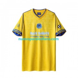 Camiseta de Fútbol West Ham United Iron Maiden Retro Hombre Casa 2008 Manga Corta