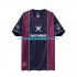Camiseta de Fútbol West Ham United Iron Maiden Retro Hombre Casa 2011 Manga Corta