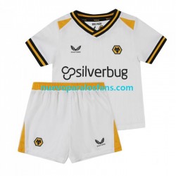 Camiseta de Fútbol Wolverhampton Wanderers Niño Tercera 2022-2023 Manga Corta