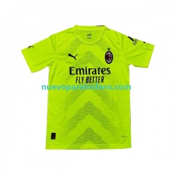 Camiseta de Fútbol AC Milan Portero Hombre Casa 2022-2023 Manga Corta