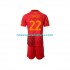 Camiseta de Fútbol AS Roma Nicolo Zaniolo 22 Niño Casa 2022-2023 Manga Corta