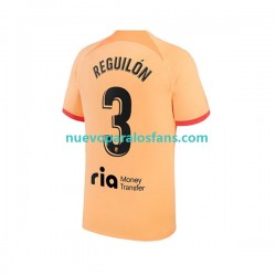 Camiseta de Fútbol Atlético Madrid Sergio Reguilon 3 Hombre Tercera 2022-2023 Manga Corta