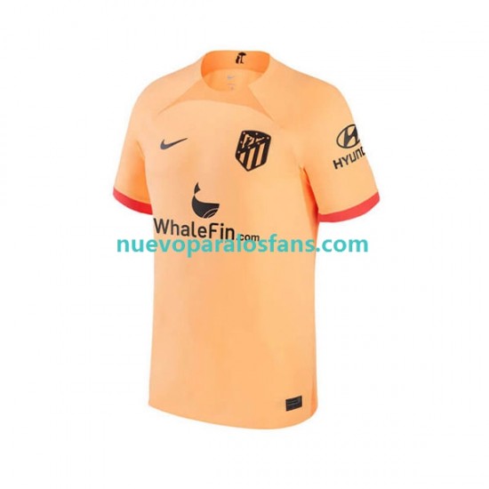 Camiseta de Fútbol Atlético Madrid Hombre Tercera 2022-2023 Manga Corta