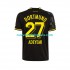 Camiseta de Fútbol Borussia Dortmund Karim Adeyemi 27 Hombre Exterior 2022-2023 Manga Corta