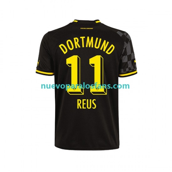 Camiseta de Fútbol Borussia Dortmund Marco Reus 11 Hombre Exterior 2022-2023 Manga Corta