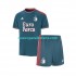 Camiseta de Fútbol Feyenoord Rotterdam Niño Exterior 2022-2023 Manga Corta