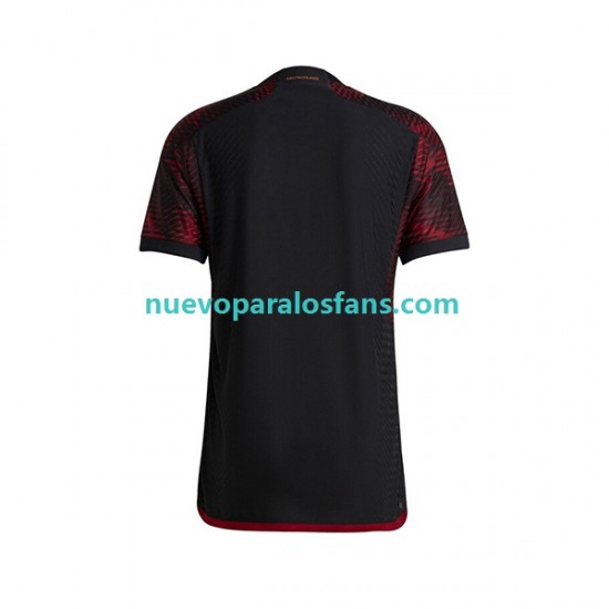 Camiseta de Fútbol Alemania Hombre Exterior Copa Mundial 2022 Manga Corta