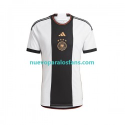 Camiseta de Fútbol Alemania Hombre Casa Copa Mundial 2022 Manga Corta