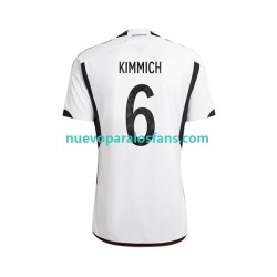 Camiseta de Fútbol Alemania Joshua Kimmich 6 Hombre Casa Copa Mundial 2022 Manga Corta