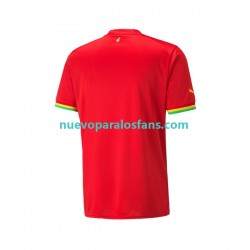 Camiseta de Fútbol Ghana Hombre Exterior Copa Mundial 2022 Manga Corta