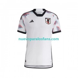 Camiseta de Fútbol Japón Hombre Exterior Copa Mundial 2022 Manga Corta