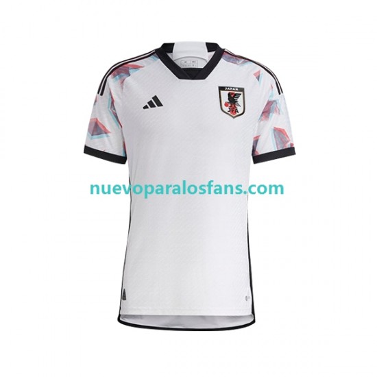 Camiseta de Fútbol Japón Hombre Exterior Copa Mundial 2022 Manga Corta