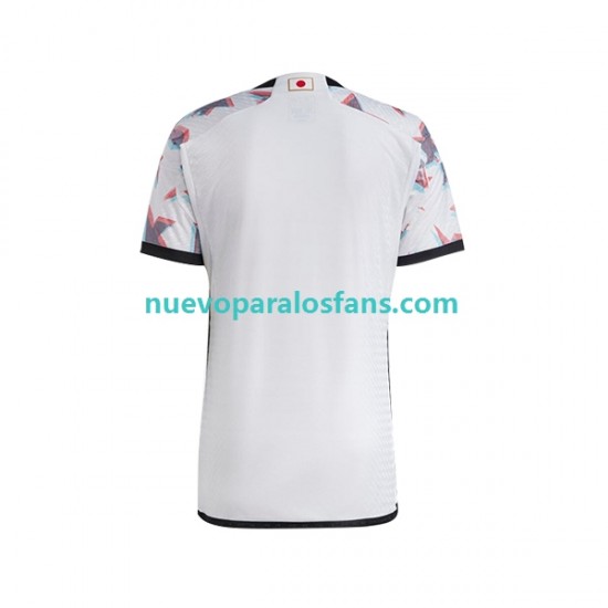 Camiseta de Fútbol Japón Hombre Exterior Copa Mundial 2022 Manga Corta