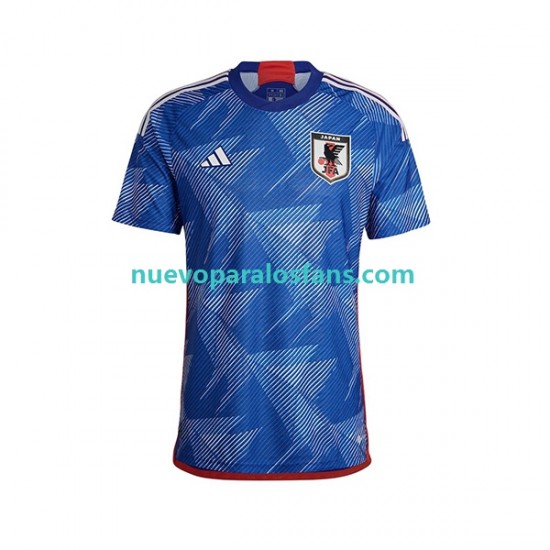 Camiseta de Fútbol Japón Hombre Casa Copa Mundial 2022 Manga Corta