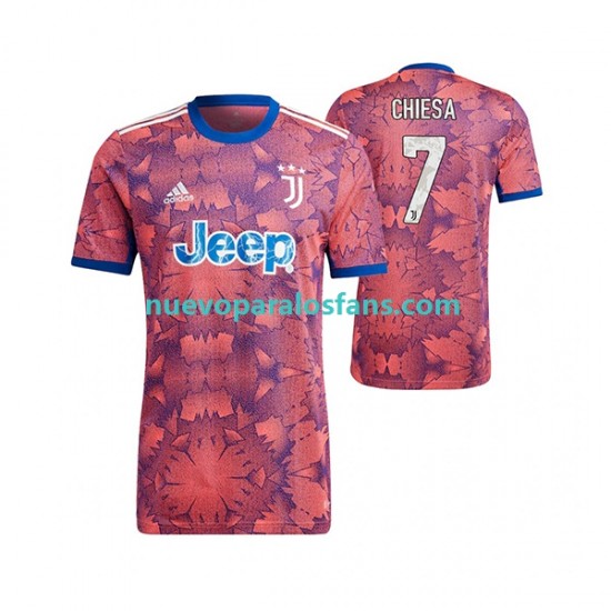 Camiseta de Fútbol Juventus Federico Chiesa 7 Hombre Tercera 2022-2023 Manga Corta