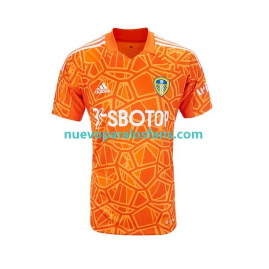 Camiseta de Fútbol Leeds United Portero Hombre Exterior 2022-2023 Manga Corta