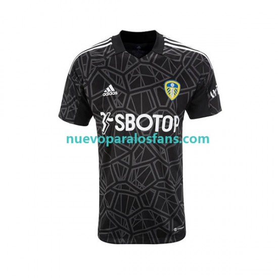 Camiseta de Fútbol Leeds United Portero Hombre Casa 2022-2023 Manga Corta
