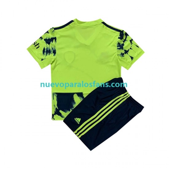 Camiseta de Fútbol Leeds United Niño Exterior 2022-2023 Manga Corta