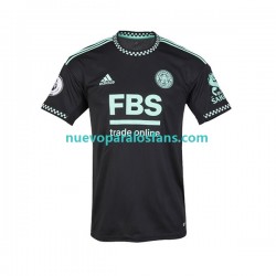 Camiseta de Fútbol Leicester City Hombre Exterior 2022-2023 Manga Corta