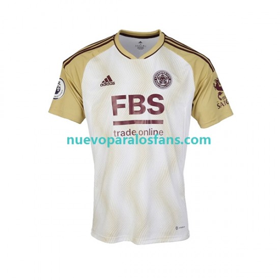 Camiseta de Fútbol Leicester City Hombre Tercera 2022-2023 Manga Corta