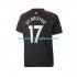 Camiseta de Fútbol Manchester City De Bruyne 17 Hombre Exterior 2022-2023 Manga Corta