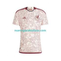 Camiseta de Fútbol México Hombre Exterior Copa Mundial 2022 Manga Corta