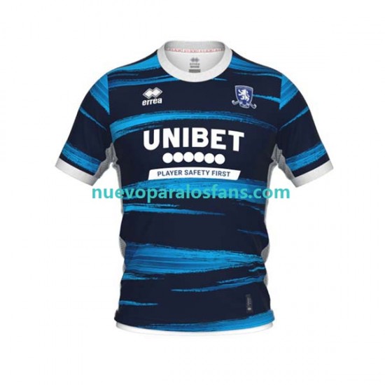 Camiseta de Fútbol Middlesbrough Hombre Exterior 2022-2023 Manga Corta