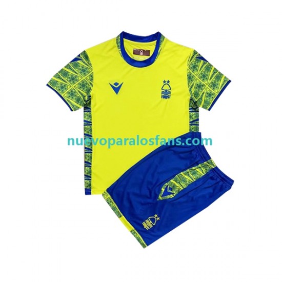 Camiseta de Fútbol Nottingham Forest Niño Exterior 2022-2023 Manga Corta