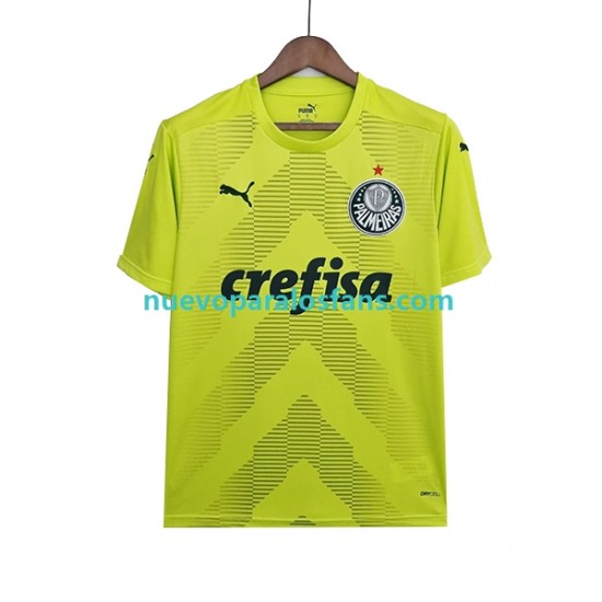 Camiseta de Fútbol Palmeiras Portero Hombre Casa 2022-2023 Manga Corta