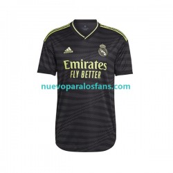 Camiseta de Fútbol Real Madrid Hombre Tercera 2022-2023 Manga Corta