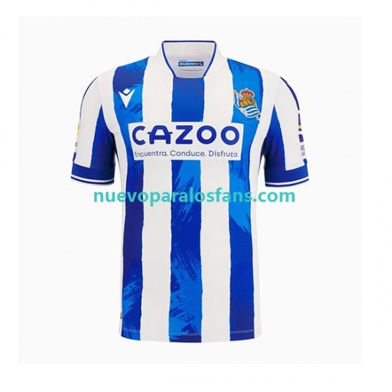 Camiseta de Fútbol Real Sociedad Hombre Casa 2022-2023 Manga Corta
